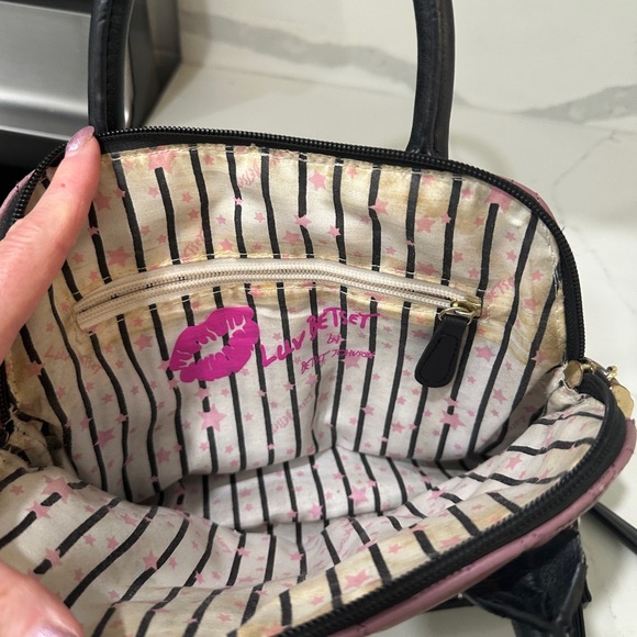 Betsey Johnson cat and Black Women's Bag - Picture 10 of 12
